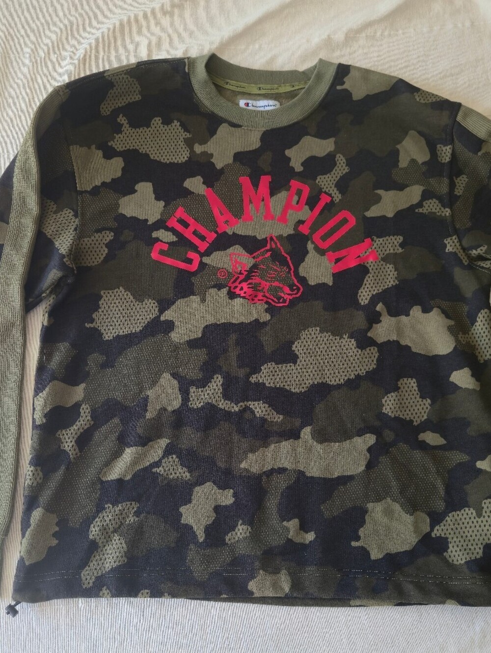 Champion URBAN PURSUITS Camouflage Pullover Sweatshirt MENS SIZE MEDIUM NEW